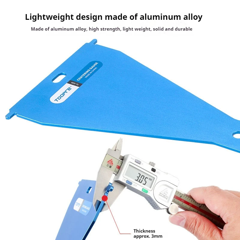 Bicycle Rim Adjustment Table Correction Gauge Corrector Positioning Center Gauge Wheel Rim Table Centering Measurement Tool
