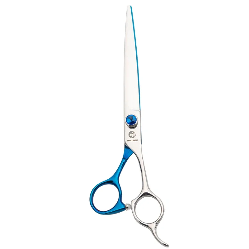 Professional 7.0 Inch 440C High Quality Trimming Pet Hair Cutting Shears Dog Grooming Scissors