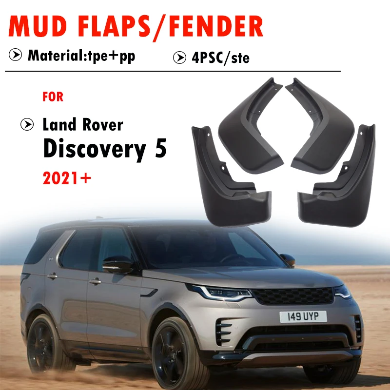

FOR Land Rover Discovery 5 Mudguard Fender Mud Flap Guards Splash Mudflaps Car Accessories 4pcs 2021 2022 2023 2024 2025 2026+