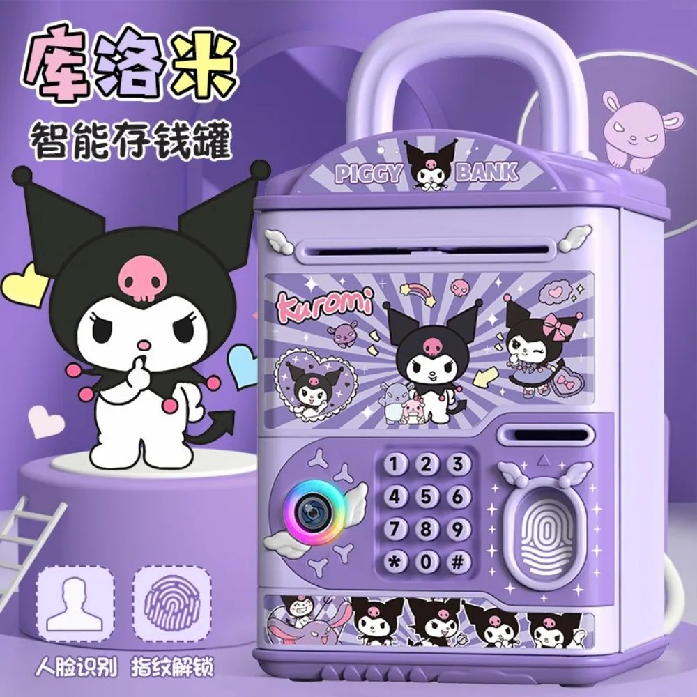 Аниме Пикачу Покемон копилка электронный пароль копилка музыкальная денежная коробка авто прокрутка бумажная банкнота подарки для детей