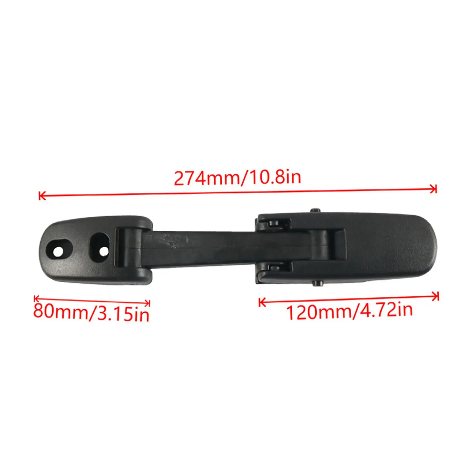 Truck Hood Lock Retro Car Hood Latch ABS Bracket Easy Install Car Accessories for Dodge Journey 2018 FAW F1 F5 - view 3