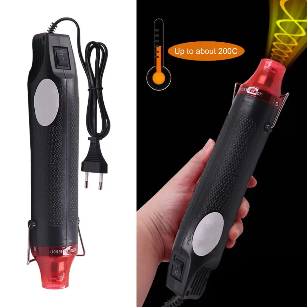 Handheld Hot Air Guns Temperature-Adjustment Thermal Dryer with Heat Control Electric Heat Welding Torch for Welding EU Plug