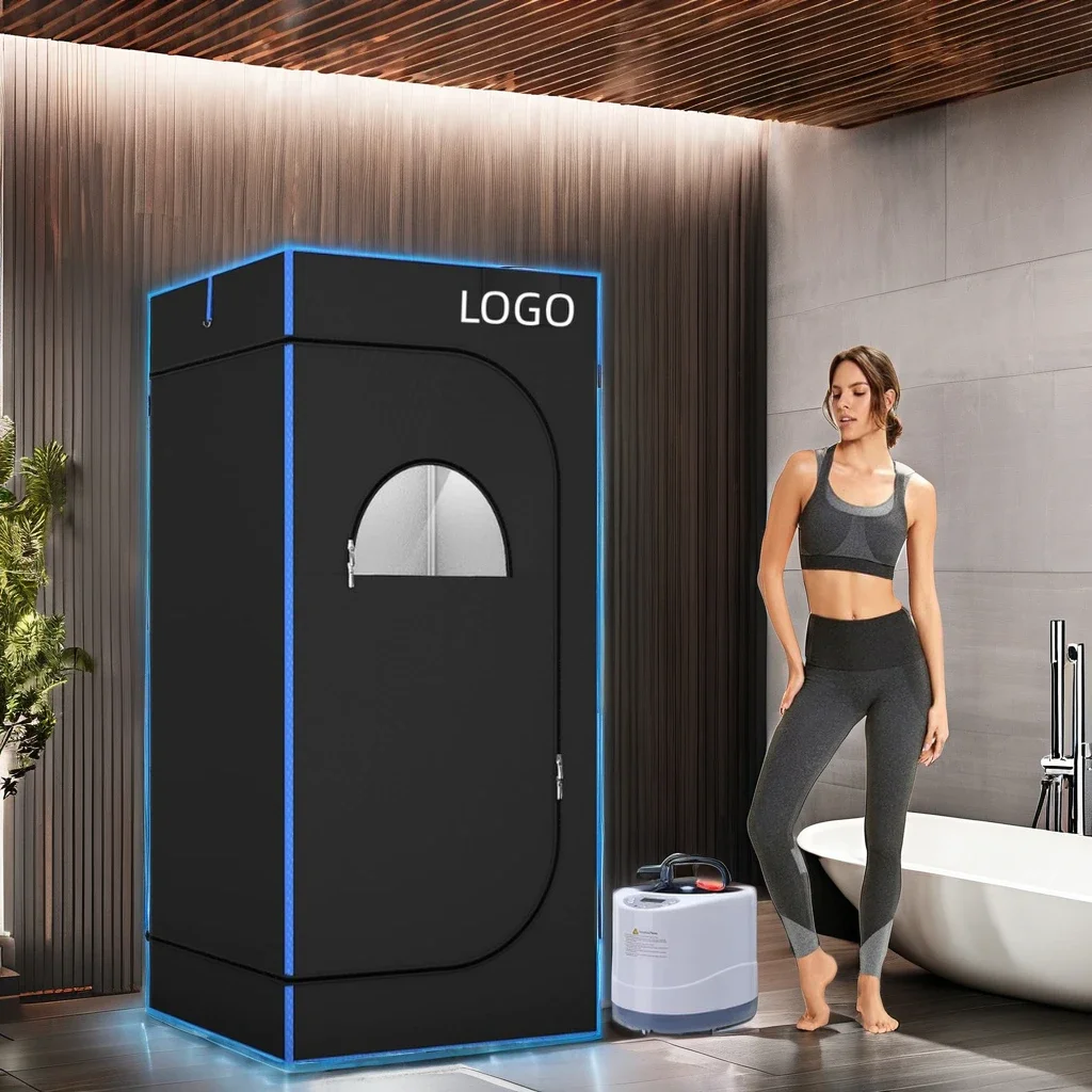 Modern Acrylic Home Bar InfraRed Portable Steam Panel Sauna Tent Wet Steam Generator Whole Body Sauna Wholesale