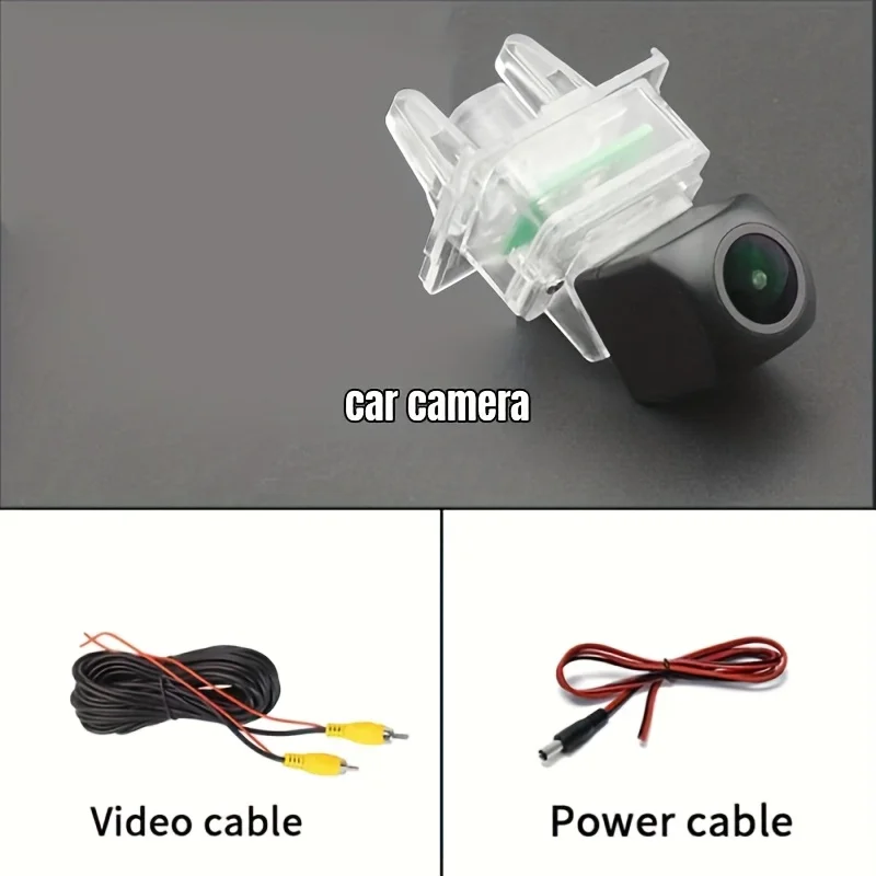 كاميرا احتياطية للرؤية الخلفية للسيارة خالية من الأخطاء، استبدال ضوء لوحة الترخيص، لسيارة Mercedes Benz C-Class W205 W204 E-Class W212 W213 إلخ.