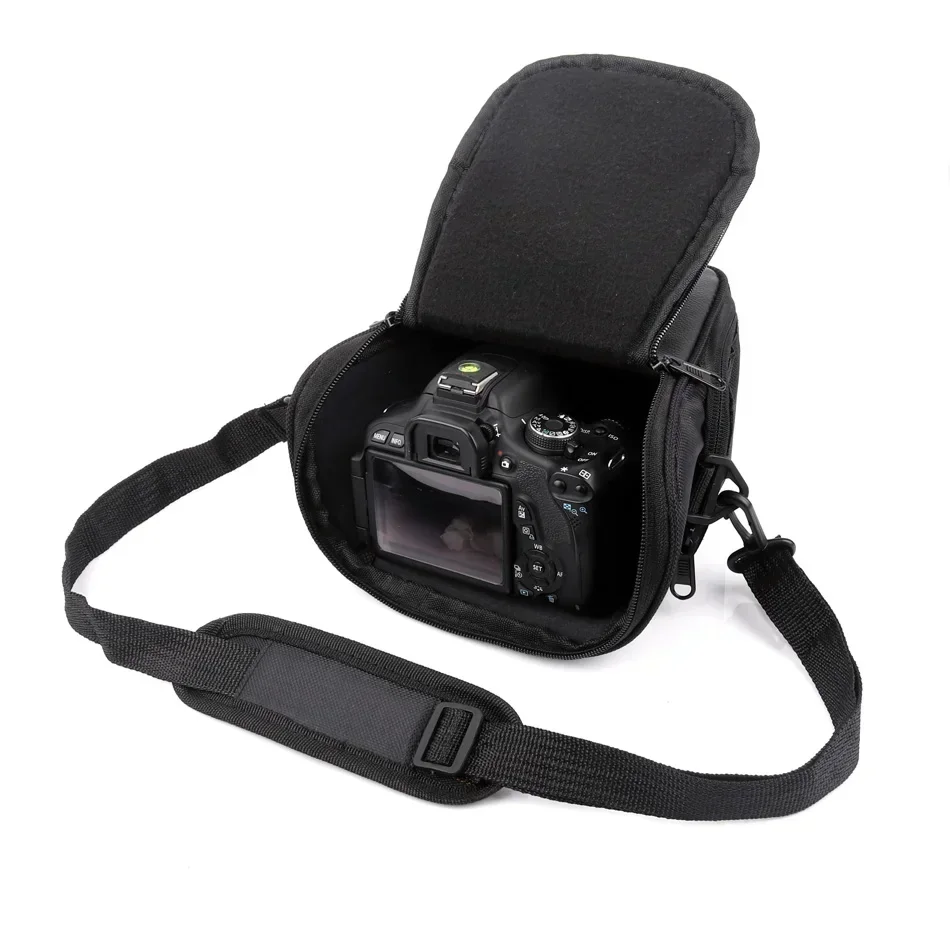 Bolso de hombro Digital para equipo fotográfico, bolsa Micro individual para cámara Nikon, Canon, Nikon, Sony D3100, D3200, D3100, D7100