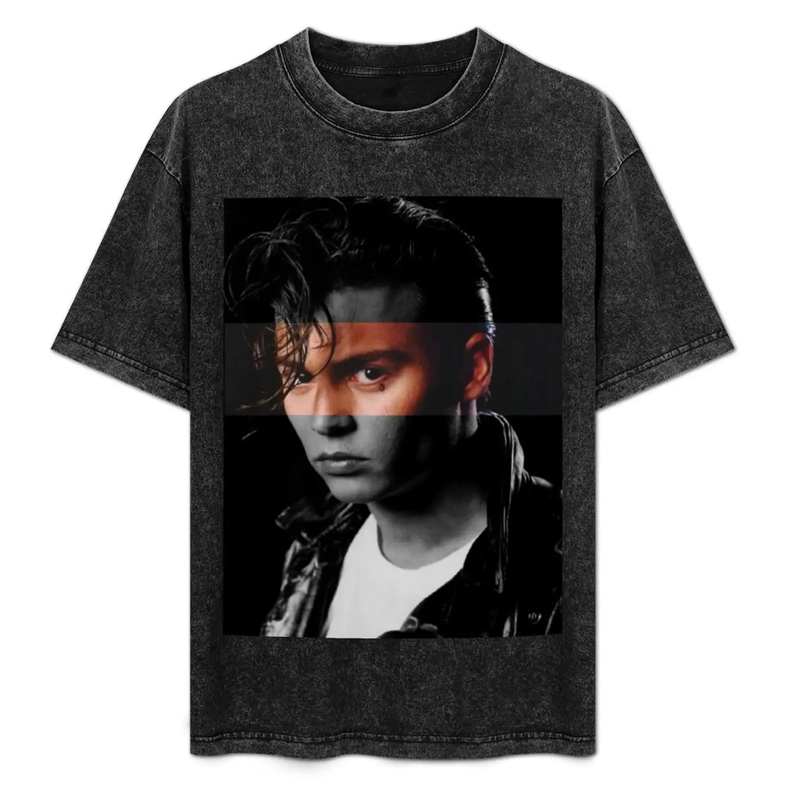 

Wade Crybaby Walker T-Shirt Basic Solid Color Short Sleeve T-Shirt