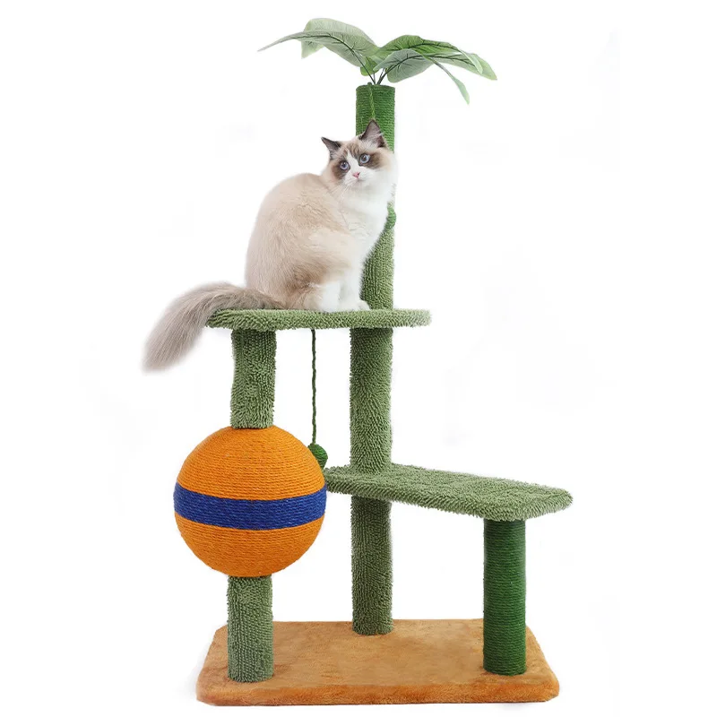 New cat climbing frame Sisal toy cat scratch board Cat Nest Cat Tree pet products