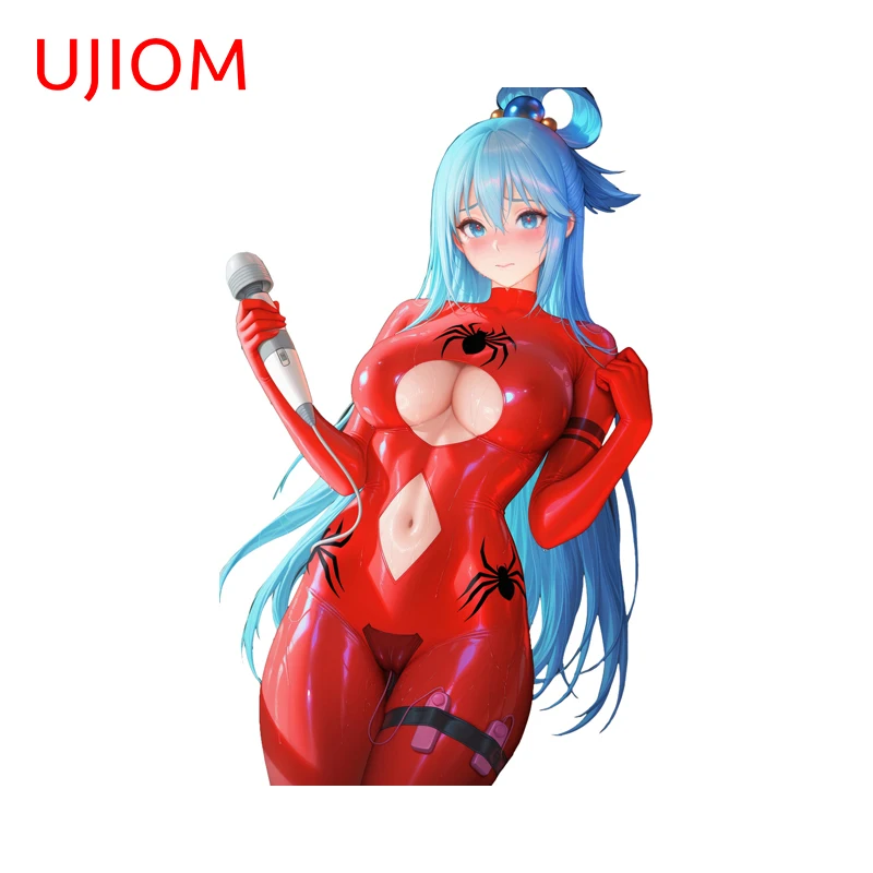 Lighting Room Decor Items - UJIOM Aqua Bodysuit Girl Stiker Dinding