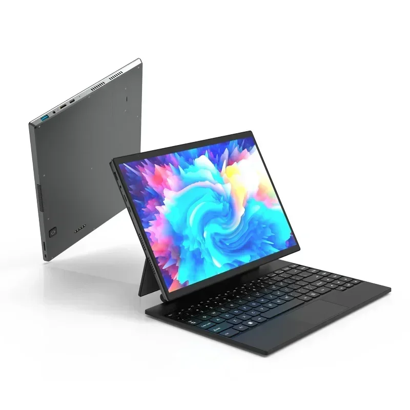 Intel®Ordenador portátil para juegos, procesador N95, PC + PAD, pantalla táctil IPS de 14 pulgadas, Windows 11, Ram, 16GB Rom, SSD de 128G-2TB, Wifi, BT