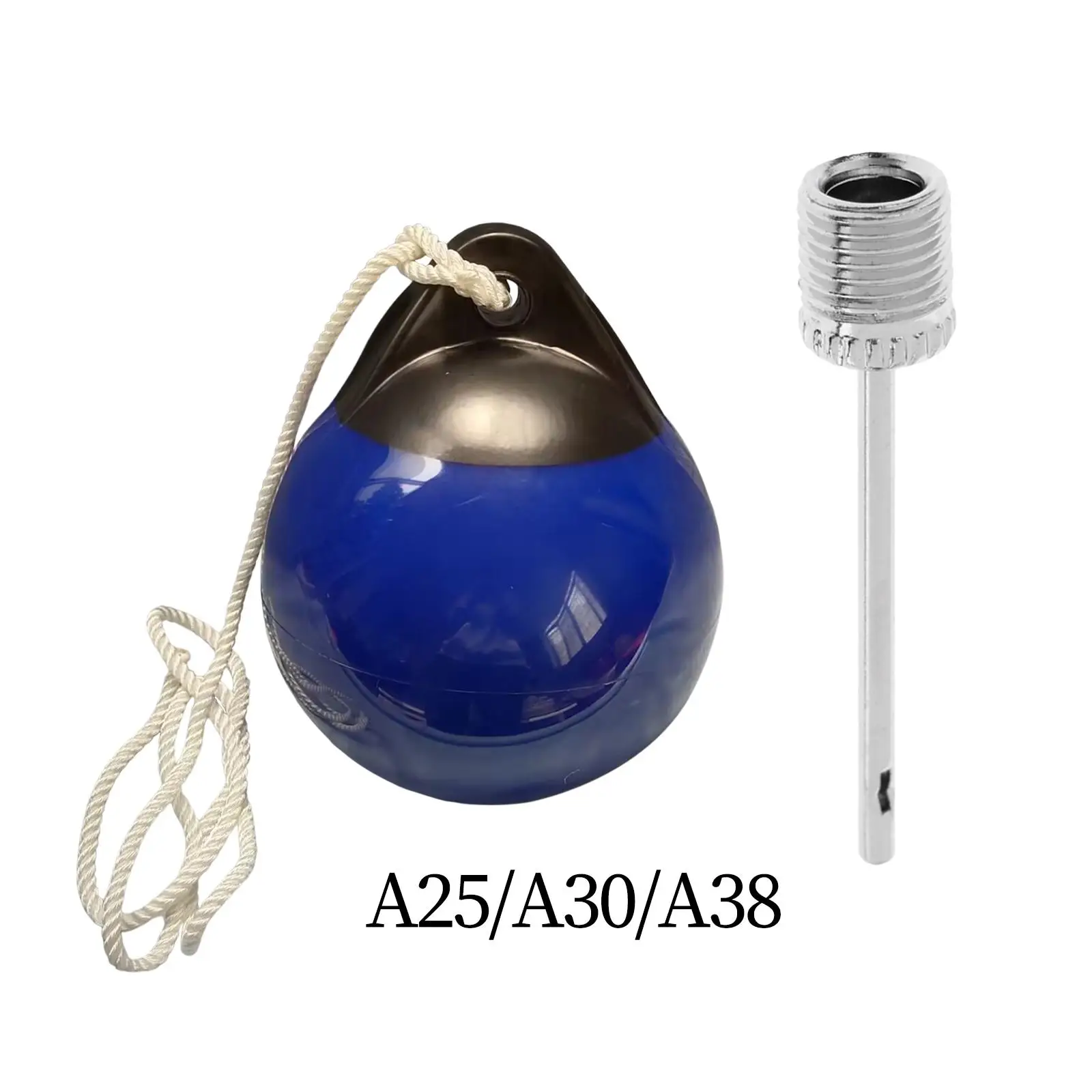 

Boat Round Anchor Buoy Inflatable with Inflator PVC Dock ball Marine Mooring Buoy for Sailboat Floating Platform Marine