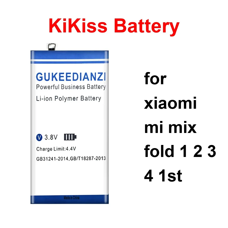 

Аккумулятор для мобильного телефона Safe BM2C+BM2D BM2C BM2D 2600-3100 мАч для Xiaomi MI Mix Fold 1 2 3 4 1ST