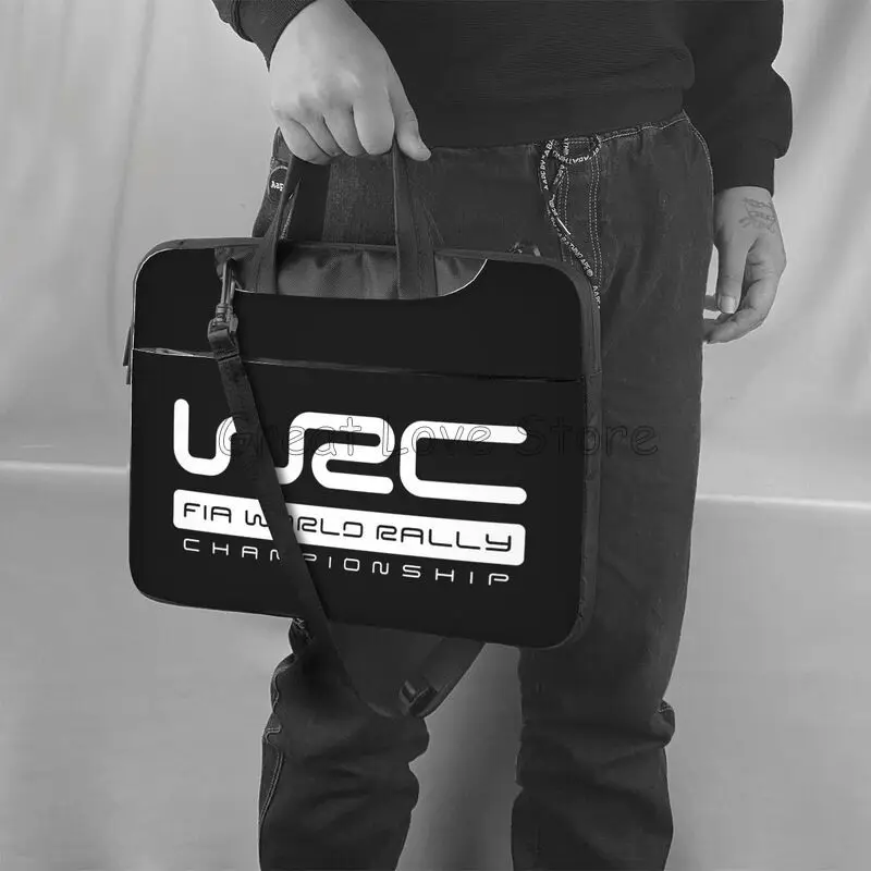 Borsa a tracolla per laptop modello World Rally Championship compatibile con la custodia per PC Netbook per laptop da 13/14/15,6 pollici