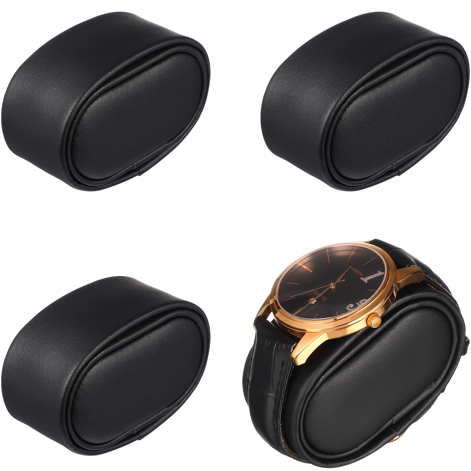 

4 Pcs Small Watch Pillow Display Pads Watches Pillows Bracelet Holder Bangle Chains Sponge Holding Rack