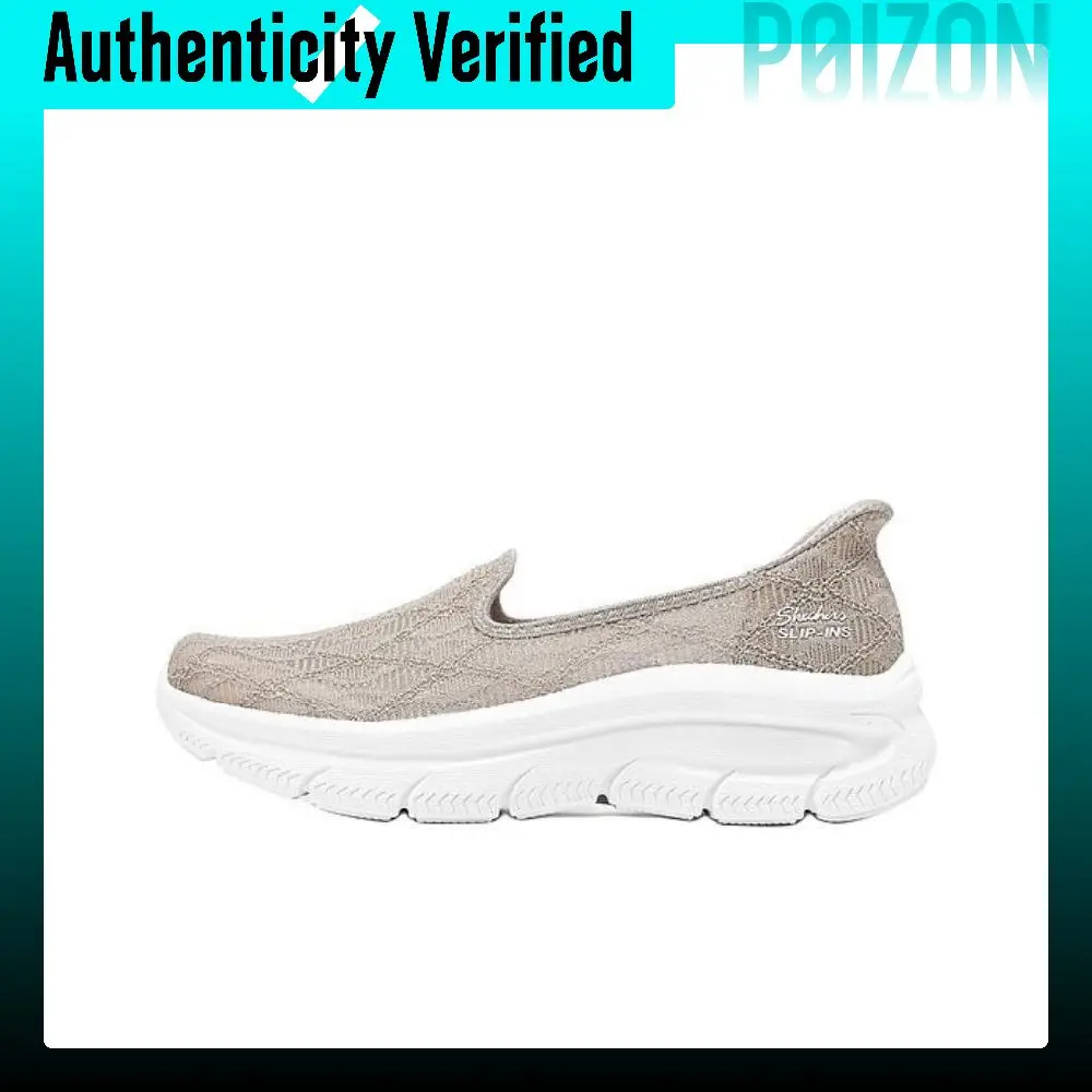 Skechers Modern D'Lux, Zapatos Casuales de Caña Baja para Mujer, Color Taupe 159287-TPE