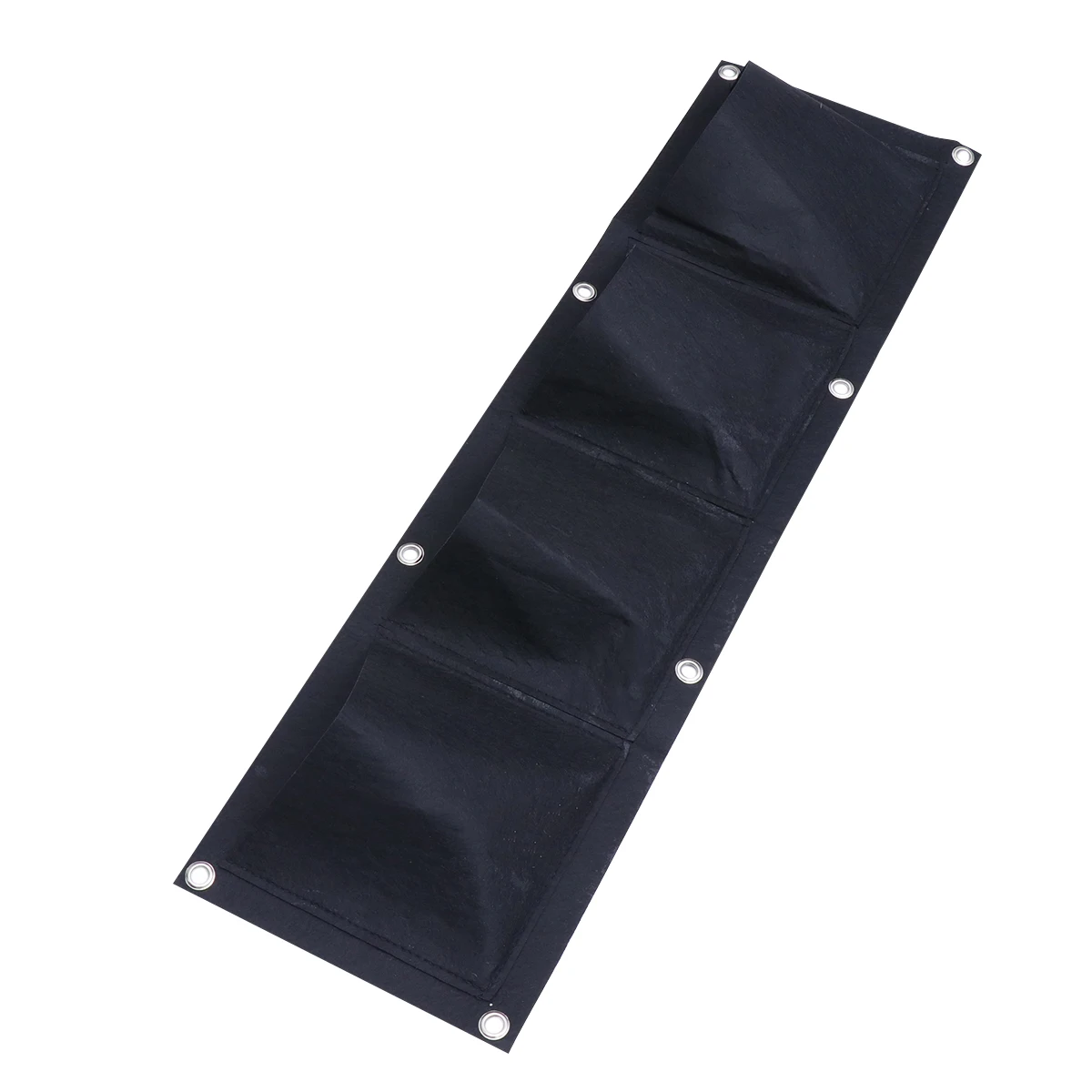 

Black Planting Hanging Planter Nursery Indoor Container Felt Multi Pockets Vertical Garden Reusable Eco