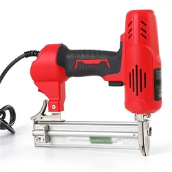 Electric Stapler F30 Nail Grab Furniture Construction Nail Gun Tacker 30mm Staples & Nails Power Tools for Home Upholstery DIY