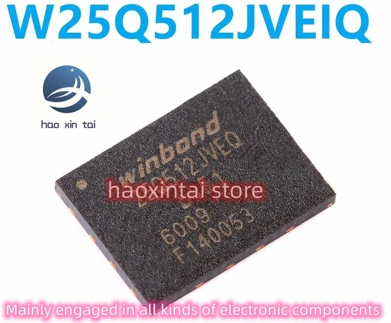 

10pcs original genuine patch W25Q512JVEIQ WSON-8 3V 512M-bit serial flash memory chip