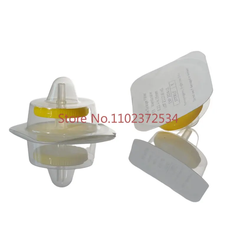 Supporting PP replaceable membrane filter disposable membrane filter head plastic injector 2.5/5/10/20/30ml