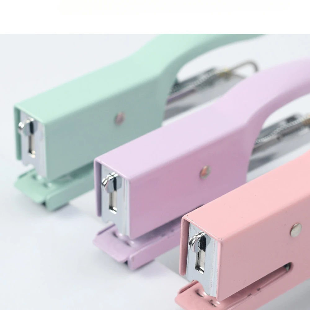 Macaron metal hand stapler No. 10 Labor saving take-out packing machine