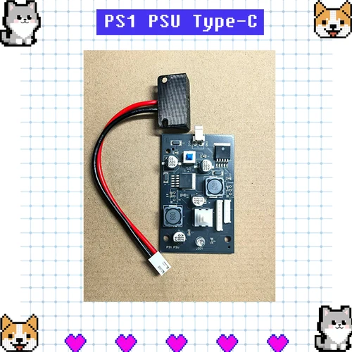 Nueva placa de alimentación PS1 PSU tipo C 12V para Playstation 1, repuesto de fuente de alimentación para consola de juegos Fat para PS1