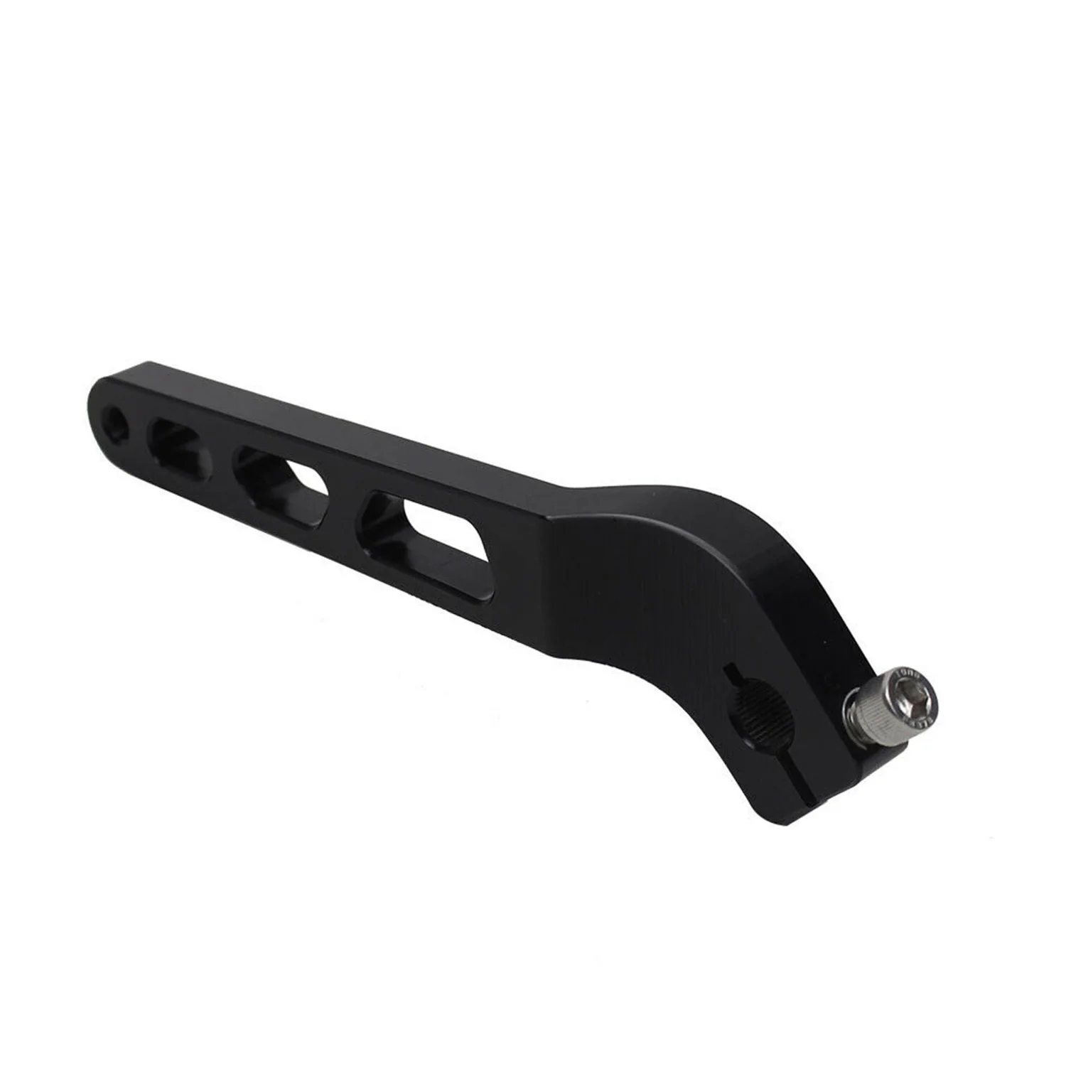 Black Aluminum CNC-Cut Shift Lever For Harley Dyna Super Glide FXD Breakout Fat Bob