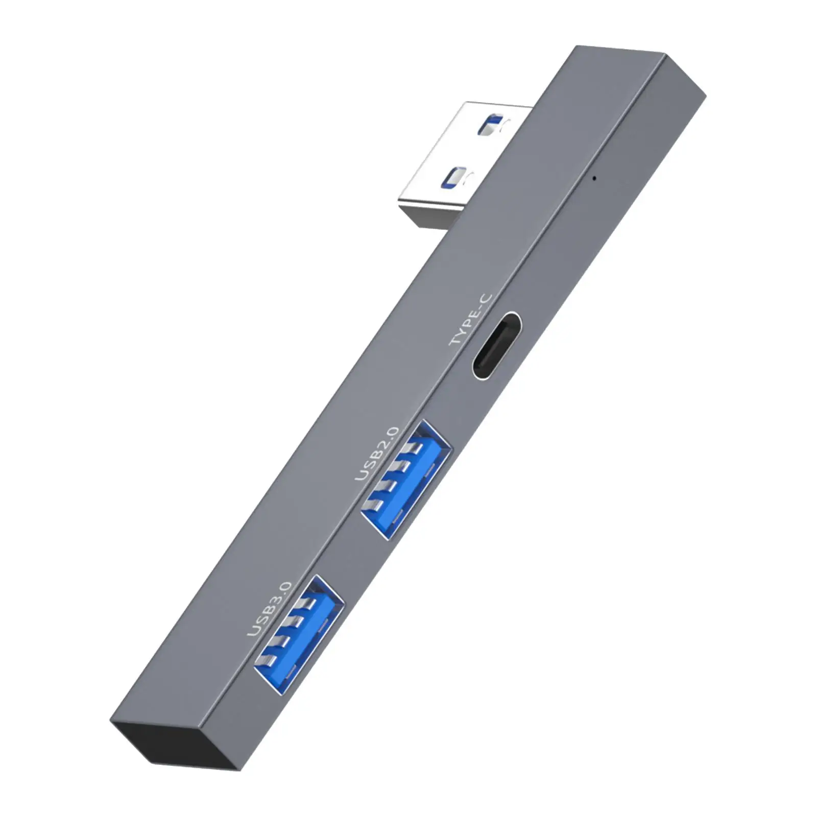 USB Hub Compact Fast Data Transfer 3 Ports USB Expander USB Splitter USB Adapter for Printer Computer Mouse Keyboard Flash Drive