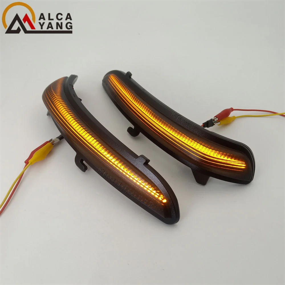 2Pcs Dynamic LED Turn Signal Light Side Marker Blinker Indicator