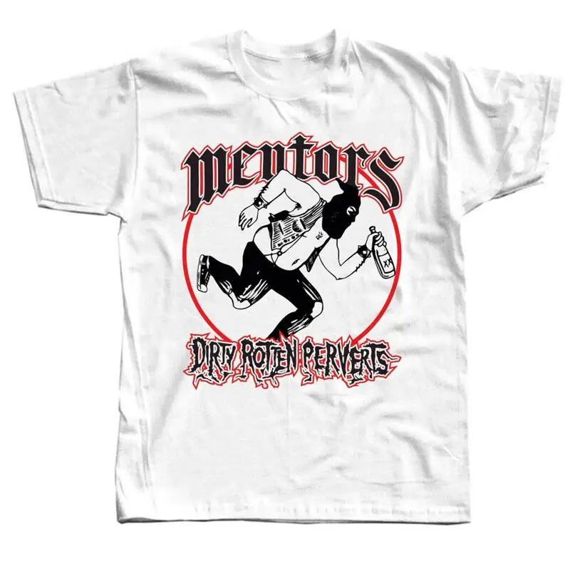 

Футболка Mentors, хлопковая белая, размеры от S до 5XL