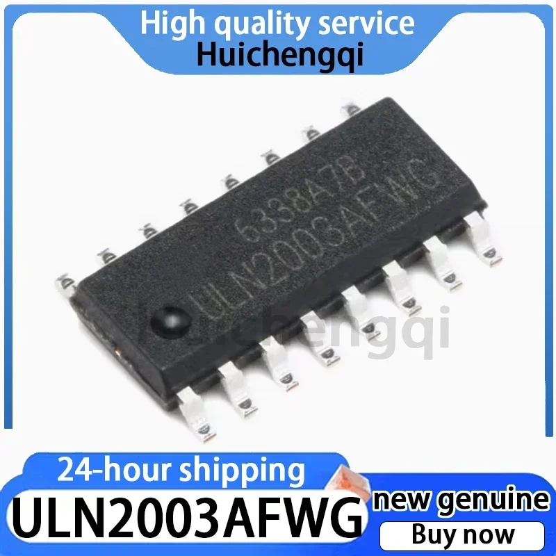 10PCS Patch ULN2003AFWG SOIC-16 Chip controlador de transistor Darlington