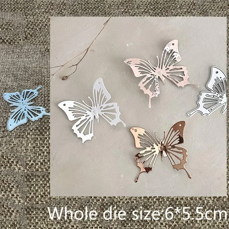 

Новый дизайн, металлическая вырубная форма-трафарет для декора в виде бабочки, для скрапбукинга, вырезания, тиснения, для альбомов, бумажных открыток и поделок