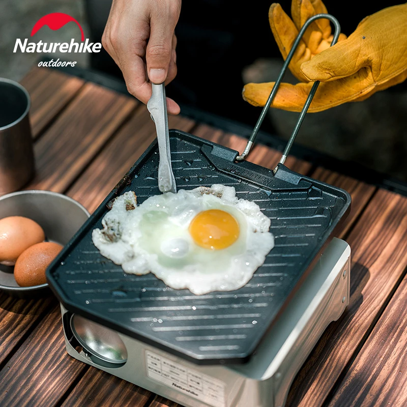 

Naturehike Frying Pan Outdoor Camping Barbecue Plate Cassette Oven Barbecue Plate