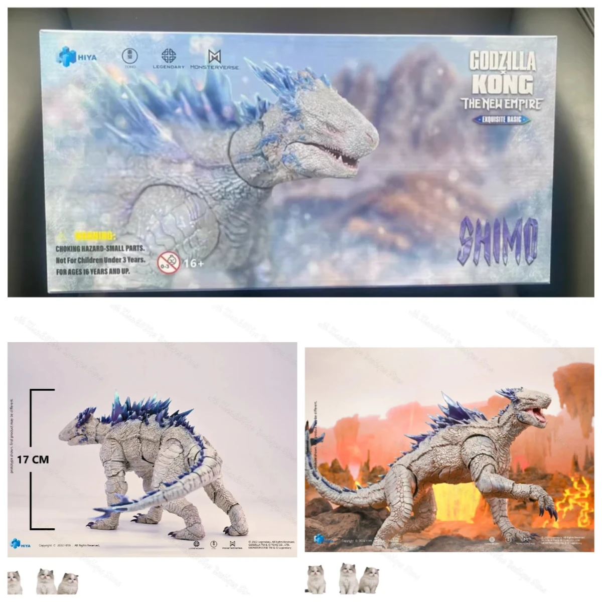 

24-hour shipping Original Genuine HIYA EXQUISITE BASIC Shimo Authentic Action Animation Character Model Toy Collection Festival