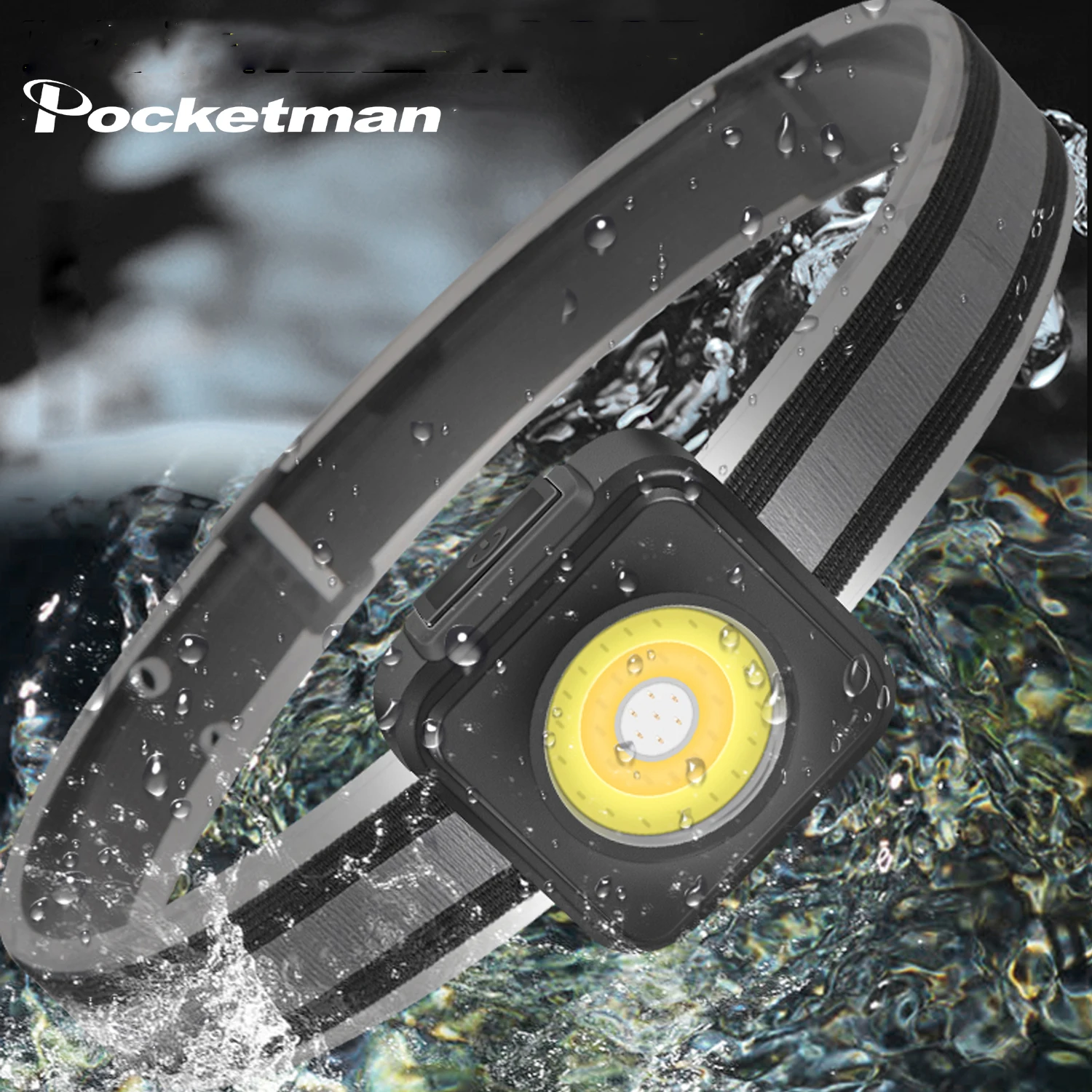 

Portable Running Headlamp High Light Night Fishing Light Red Warning Portable Charging Outdoor Long Range Head Lamp