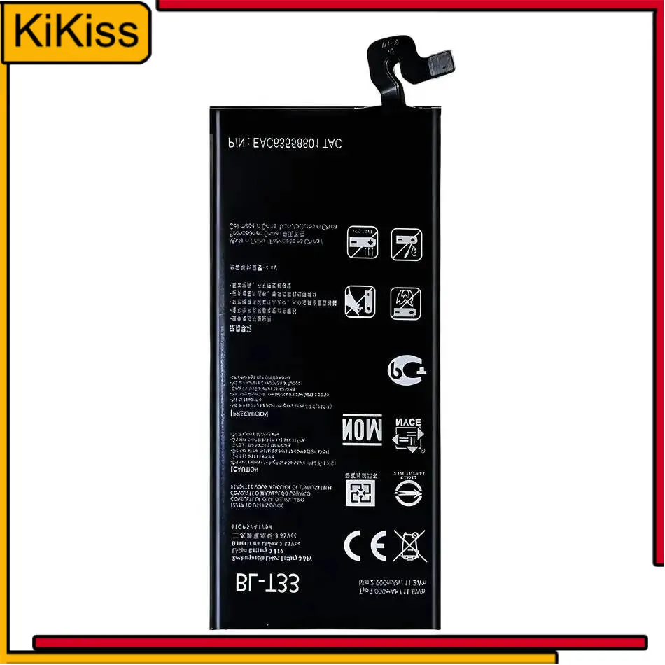 

Mobile Phone Battery 3000Mah Fast Charging For LG Q6 M700A M700AN M700DSK M700N BL-T33