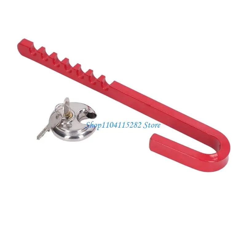 

Высокопрочная углеродистая сталь против замка заднего колеса для грузовиков с быстрой легкой установкой и защитой от ударов