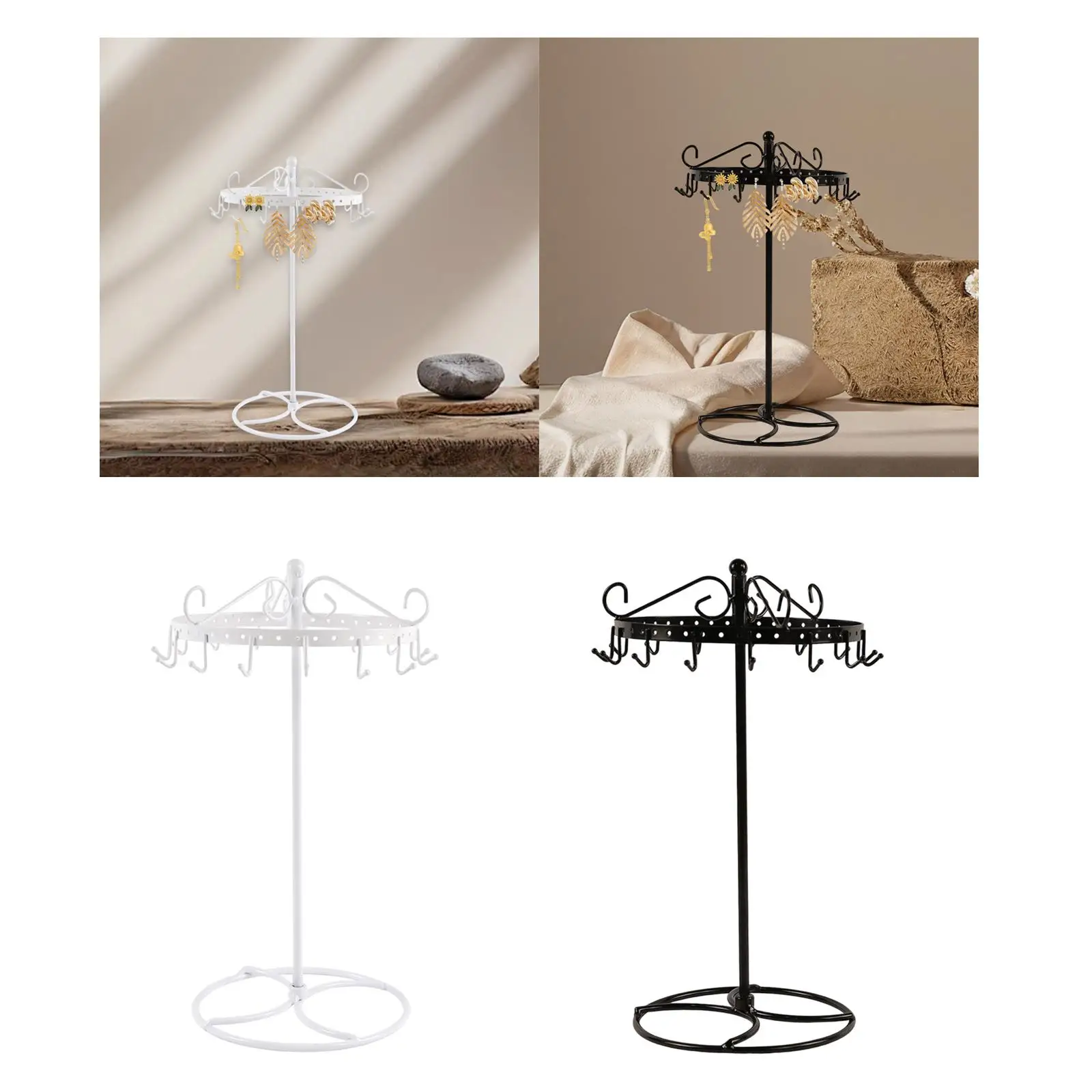 Necklace Holder Organizer Jewelry Display Tree for Keychain Bracelet Pendant
