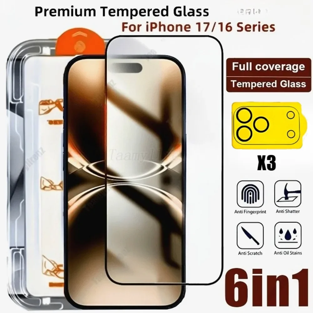 3Pcs Hd Full Screen… - image