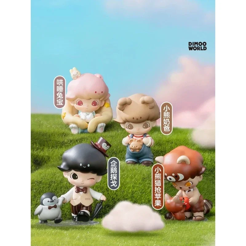 

POP DIMOO Animal Kingdom Series слепая коробка ручной работы милый подарок модные украшения психическая коробка фигурка мультяшный декор игрушки