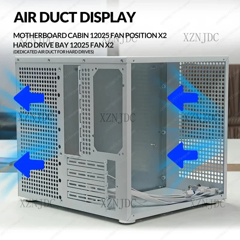 

ATX Power Supply,Sagittarius 8-Bay NAS Tower Case With Backplane,MATX,Full-Height PCIe Expansion,Optimized For Synology UNRAID