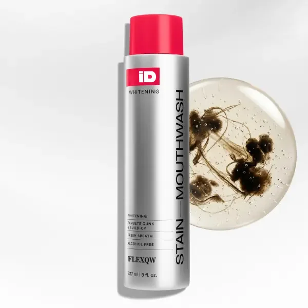 

Ополаскиватель для полости рта, удаляющий пятна, с глубоким очищением и длительным эффектом мяты.