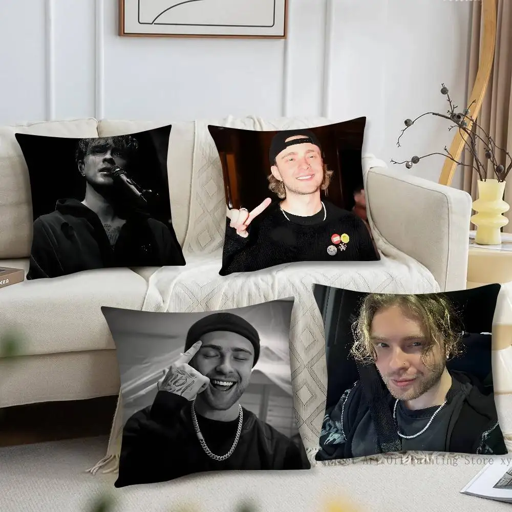 1pc E-Egor K-Kreed Pussy Boy Pillow Case Fashion Square Pillowcase Bedroom Sofa Room Ins Decoration Leisure
