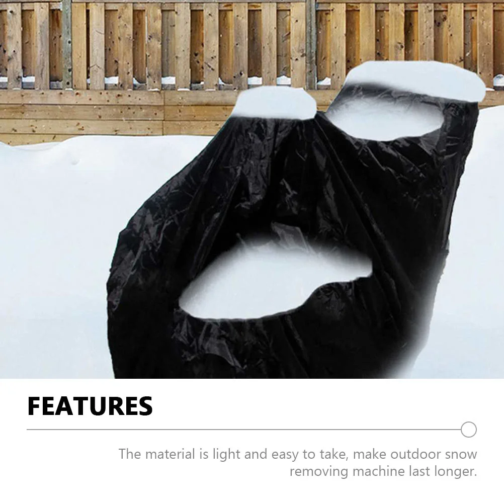 Snow Blower Cover Remover Rain Safety Mask Protector Supply 210d Thrower UV Protection Outdoor