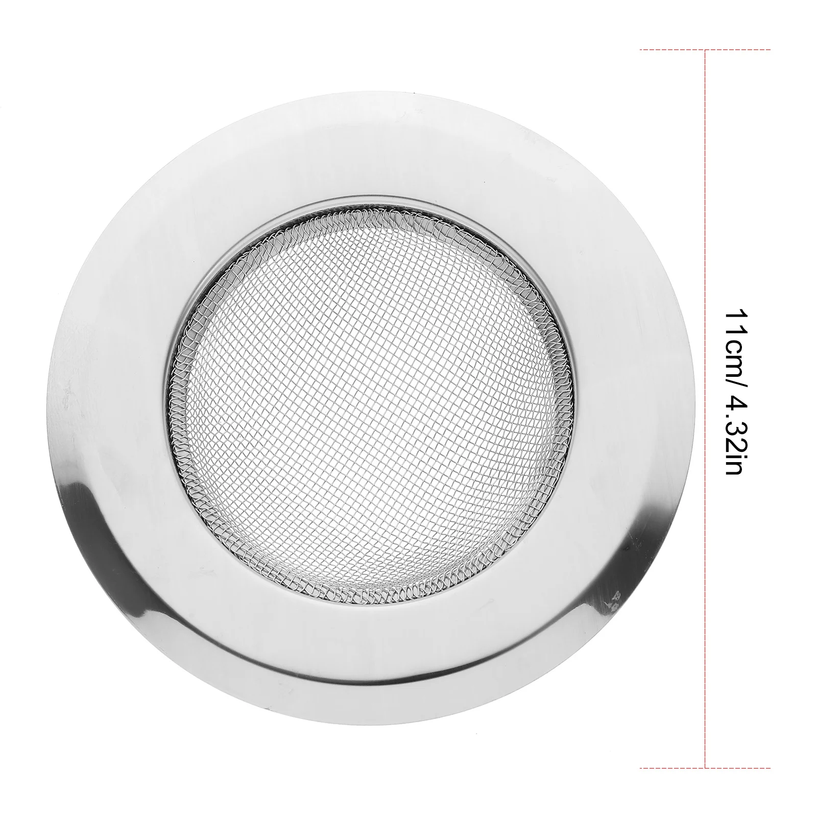 6 قطعة حوض الفولاذ المقاوم للصدأ مصافي بالوعة المطبخ شبكة مرشحات الغذاء الماسكون استنزاف سلة مكافحة انسداد سلة مصفاة #4