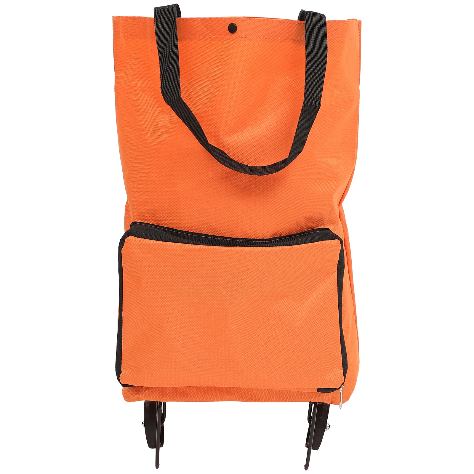 

Large Capacity Grocery Shopping With Wheels Reusable Storage For Travel Laundry School Foldable Trolley Outdoor Portable