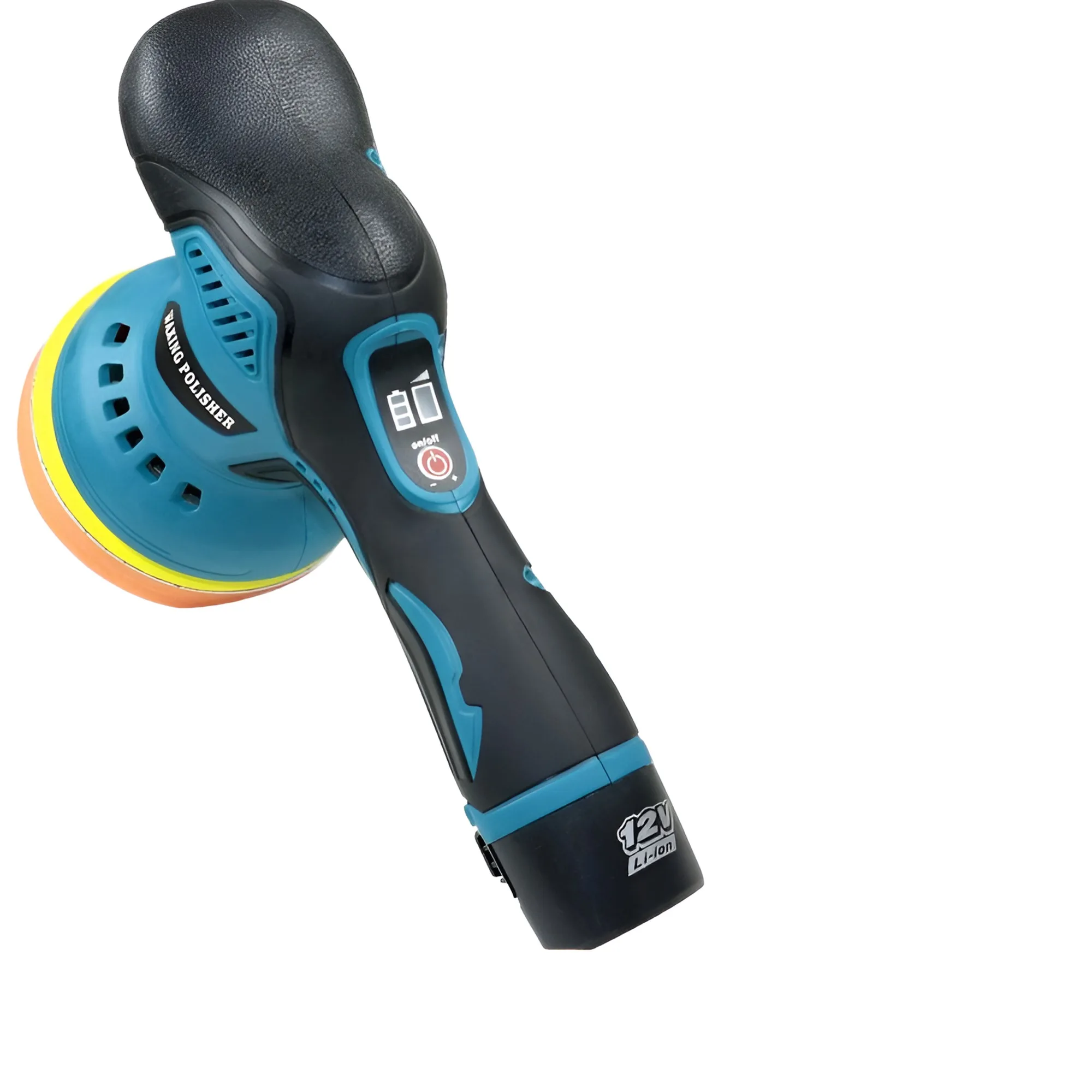 Car Polisher Buffer Machine - Adjustable Speed Electric Waxing Polishing Tool With Lithium Battery For Automotive Repair