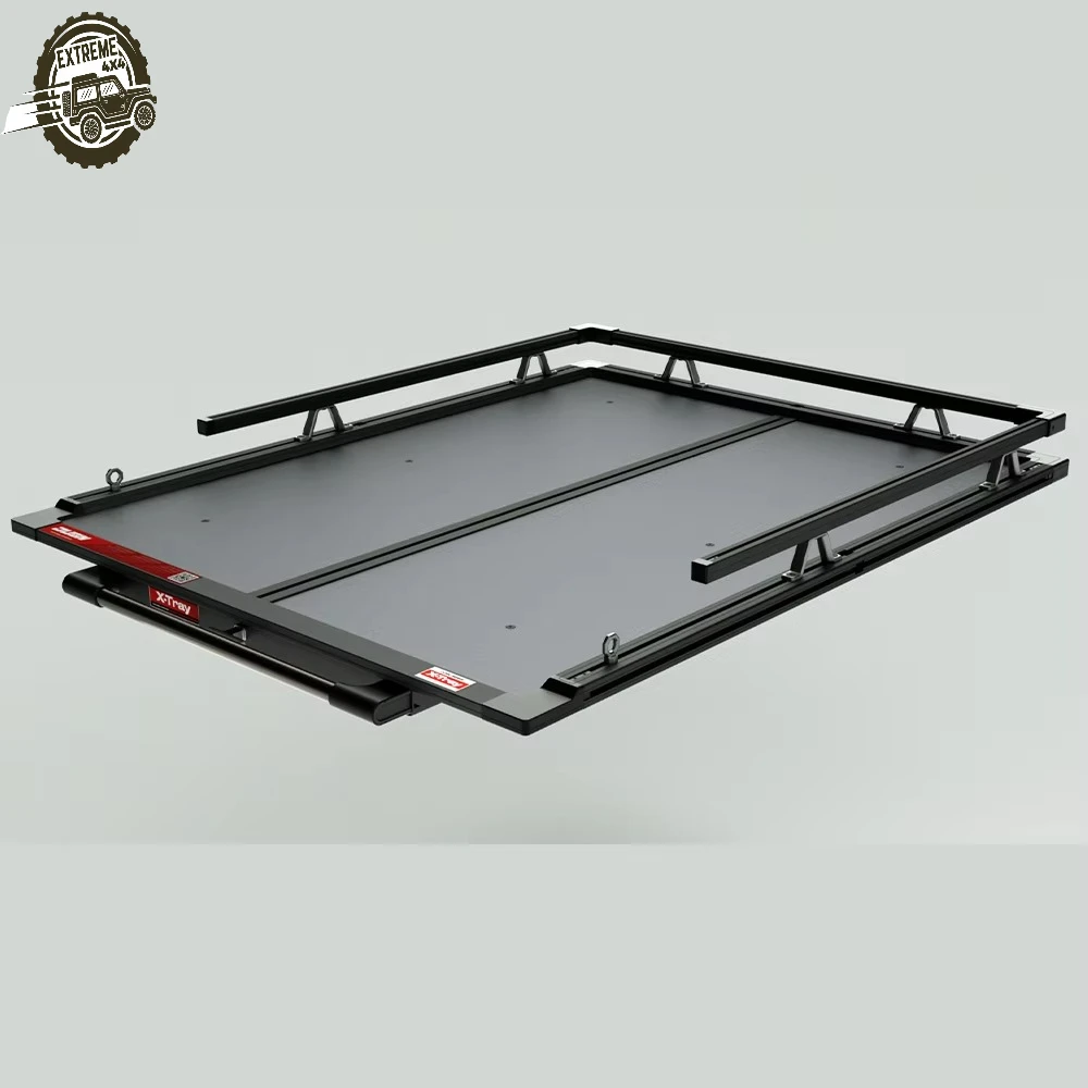

Truck Bed Tray Aluminum Alloy Pickup Truck Push-Pull Slide Drawer Tray Exterior Accessories