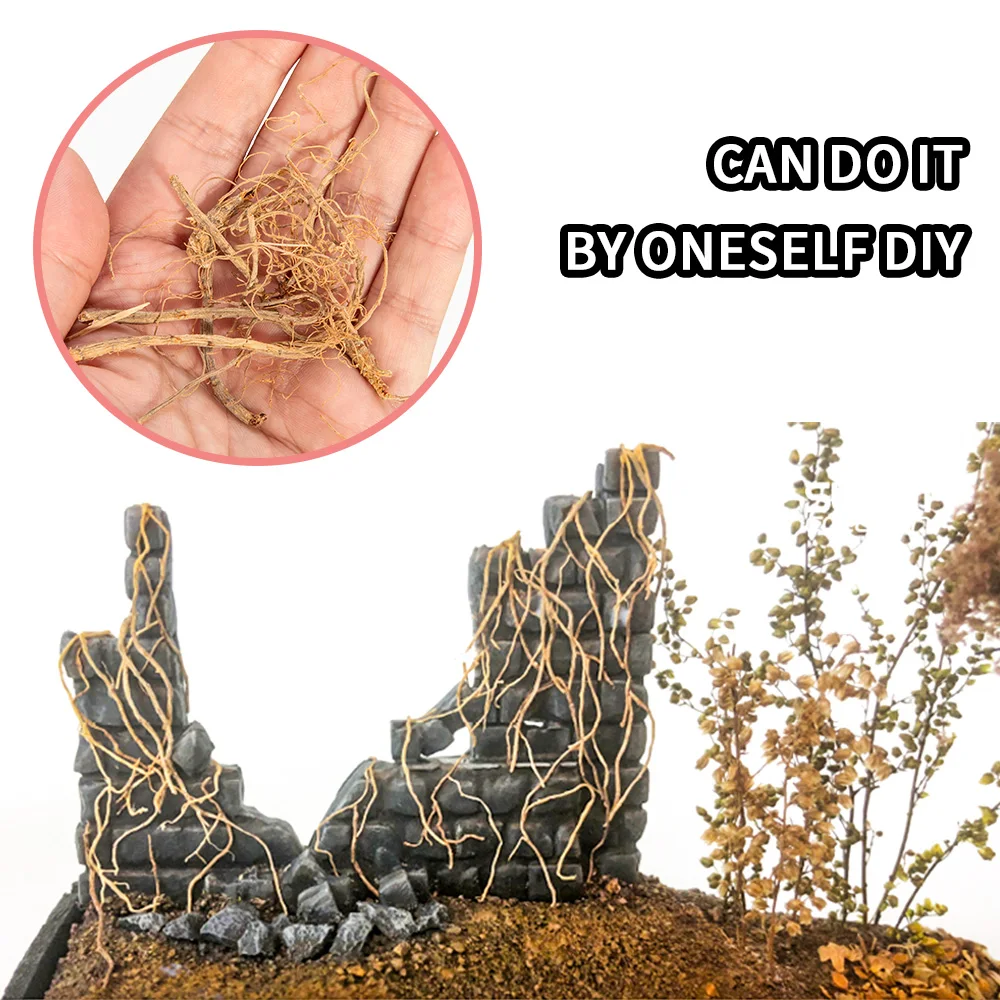 

Simulation Miniature Vine Tree Roots Withered Model Plant Rattans Micro Landscape Scene Sand Table Layout Garden Decoration Kits