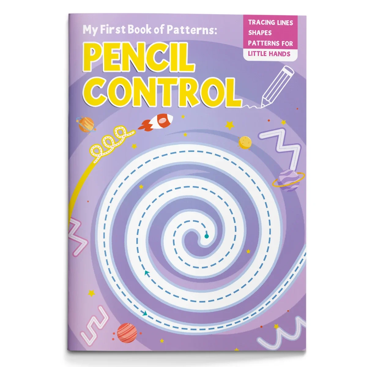 

Pen Control Workbook for Kids: Fun Tracing Practice to Improve Handwriting Fluency and Hand-Eye Coordination