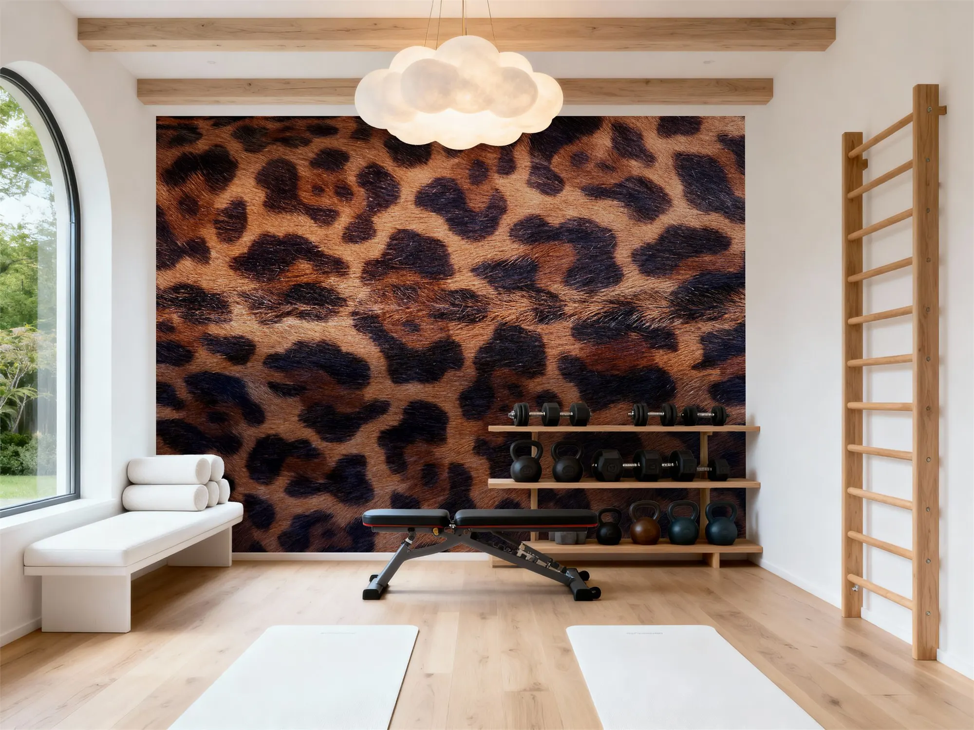 Custom Jaguar Fur Texture Wallpaper for Walls Made to Measure Large Wall Mural