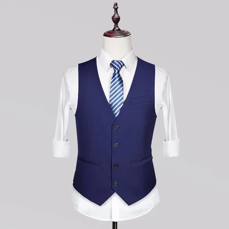 H515 suit vest skirt suit jacket women's outer wear men's same style professional two-piece shirt layered casual slim vest